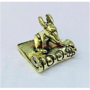 Амулет оберег Мышка 100 долларов денежный кошельковый