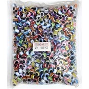 Бусины "сглаз" цветной 8 мм 1000 шт цена за упаковку (HR-2177)