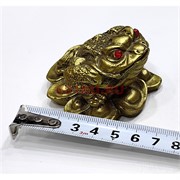 Жаба фэншуй на монетах (KL-8) из полистоуна