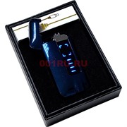 Зажигалка USB (21-37) двойной разряд электроимпульсная 2 цвета