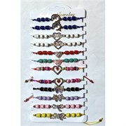 Браслет цветной (M-285) со стразами 12 шт/упаковка