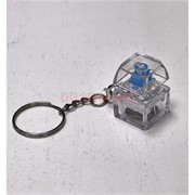 Брелок антистресс кейкап клавиша с подсветкой одинарная