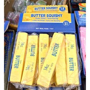 Сквиши масло большое желтое Butter Squishi 14oz 12 шт/упаковка