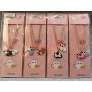 Подвески парные (BS-B323) котики 12 пар/упаковка