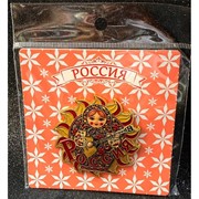 Магнит большой Россия матрешка 12 шт/упаковка (M-007)