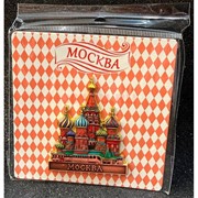 Магнит большой Москва собор 12 шт/упаковка (M-008)