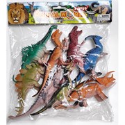 Динозавры набор фигурок 8-в-1 Animal World New