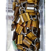 Подвеска Замок из тигрового глаза