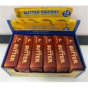 Сквиши антистресс масло Butter шоколадное 12 шт/упаковка