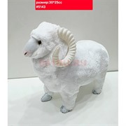 Игрушка мягкая Баран музыкальная 30x25 см символ 2027 года (5143)