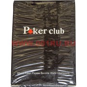 Карты для покера игральные Poker Club 2 цвета 100% пластик (Китай)