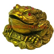 Денежная жаба со стразами малая