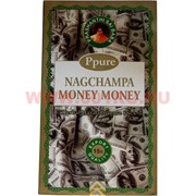 Благовония Ppure Nagchampa Money Money 15 гр, цена за 12 шт (Деньги)