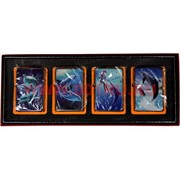 Зажигалка бензиновая &quot;Дельфины&quot; цена за 4 шт