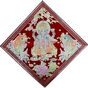 Денежная салфетка цветная &quot;Ганеша&quot; 2 в 1(цена за уп.)