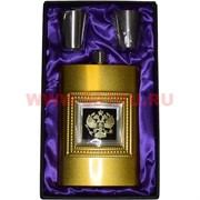 Набор с флягой 9 унций «патриотическая тематика» + 2 стаканчика