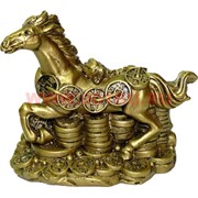 Лошадь на деньгах с жабой (906) 10 см