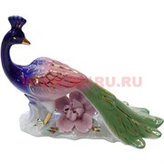 Павлин из фарфора (353) 13 см
