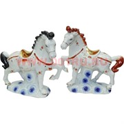 Пара лошадей (174 D) из фарфора