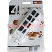 Портативный фильтр-хаб 4 порта USB 2.0