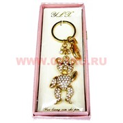 Брелок &quot;Мишка&quot;, стразы, 6 штук в уп.,цена за штуку