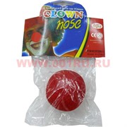 Прикол &quot;Нос клоуна&quot; красный 50 шт/уп