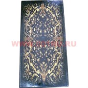 Нарды из сосны (D-149L) &quot;Цветы&quot; 60x30