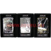 Зажигалка бензиновая Star в коробочке (рисунки ассортимент)