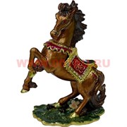 Шкатулка Лошадь со стразами (2501) 11 см