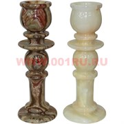 Подсвечник из оникса 20 см