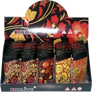 Зажигалка газовая Luxlite &quot;цветы&quot; 25 шт/уп