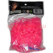 Резинки Loom Bands &quot;гель толстые розовые&quot; 600 шт, цена за 12 уп