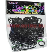 Резинки Loom Bands &quot;черного цвета&quot; 600 шт, цена за 12 уп