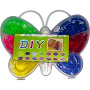 Набор резинок &quot;бабочка&quot; Лум Бэндс для плетения браслетов