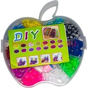 Набор резинок &quot;яблоко малое&quot; Лум Бэндс для плетения браслетов