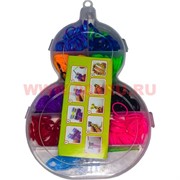 Набор резинок &quot;восьмерка&quot; Лум Бэндс для плетения браслетов