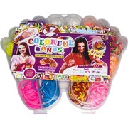 Набор резинок &quot;ножки&quot; Loom Bands для плетения (приблиз. 600 шт)