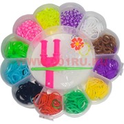 Набор резинок &quot;ромашка&quot; Лум Бэндс для плетения браслетов