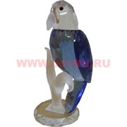 Кристалл "Попугай" 16 см, цвета миксом