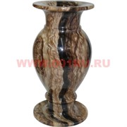 Ваза из черного оникса (4х8) 20 см