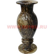 Ваза из черного оникса (4х10) 25 см