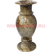 Ваза из черного оникса (5х12) 30 см