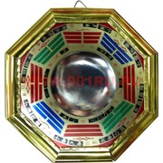 Зеркало ФэнШуй Багуа выпуклое 15,5х15,5 см