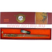 Палочки для еды китайские в коробочке (одна пара)