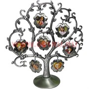 Фоторамка &quot;Генеалогическое дерево&quot; на 7 фото, мельхиор