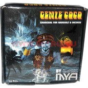 Уголь для кальяна Mya 16 кубиков Genie Coco кокосовый