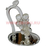 Виноградная кисть на зеркале 13,5 см высота
