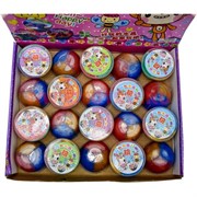 Лизуны E-07 трехцветные 20 шт/уп (480 шт/кор) цена за коробку