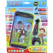 Игрушка смартфон "Том и Джерри" с наушниками многофункциональная, 96 шт/кор