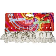 Брелок (KL-183) лебедь белый, цена за 120 шт (4800 шт/кор)